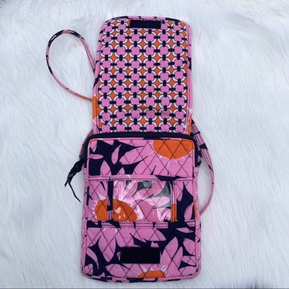 Vera Bradley Mini Hipster Crossbody Loves Me Pink - Picture 4 of 7
